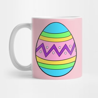 Pastel Zig Zag Easter Egg Mug